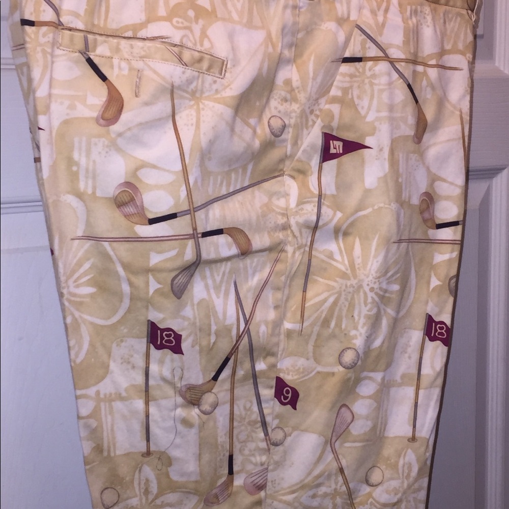 Loudmouth golf shorts.